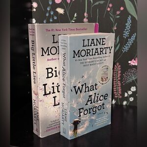 Liane Moriarty paperback Book Set - Big Little Lies & What Alice Forgot